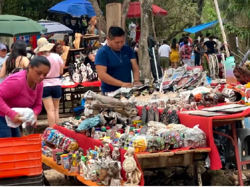 Ventas de artesanías alcanzaron apenas 50%