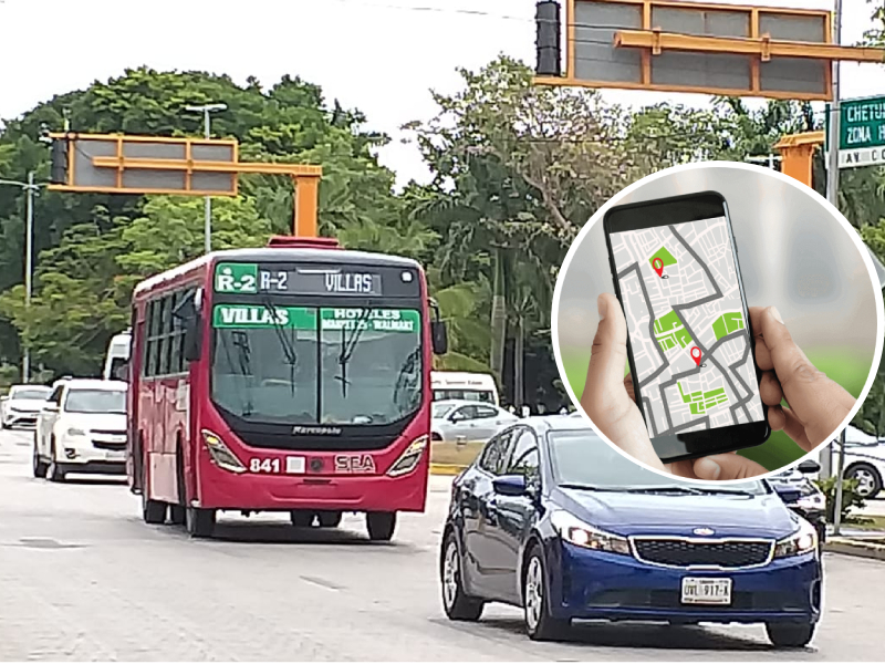 Con plataforma digital buscan mejorar servicio de transporte en Cancún