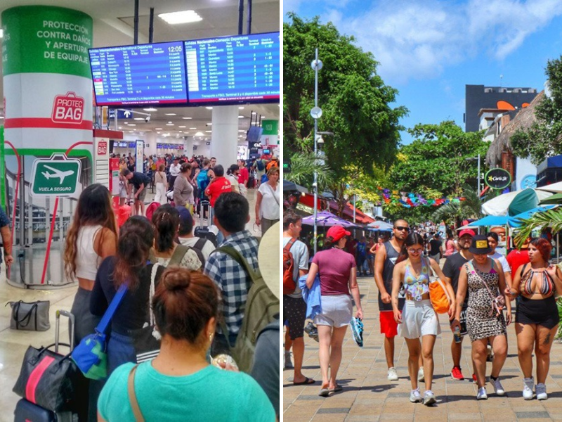 Quintana Roo recibió más de 10 millones de turistas el primer semestre del 2023