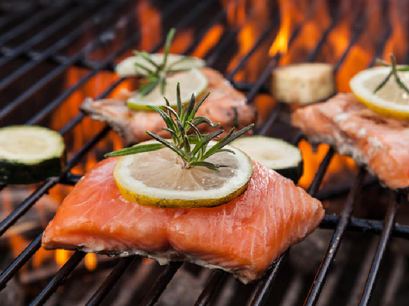 Salmón a la Parrilla, un festón de sabor y nutrición