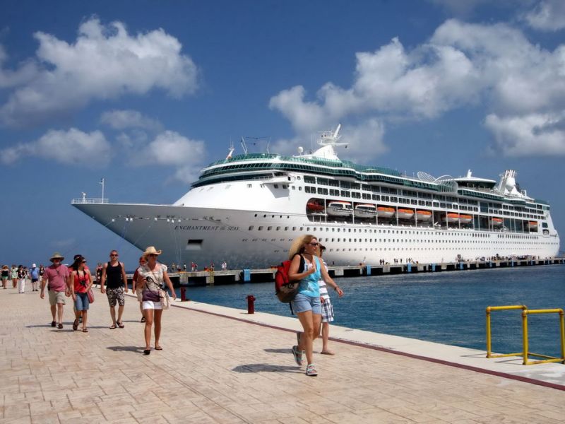 Sectur cruceristas en méxico.