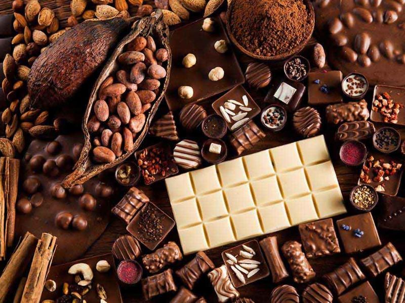 Chocolate día.