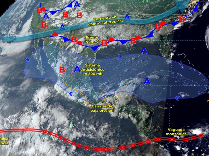 Clima Quintana Roo 14 de septiembre.