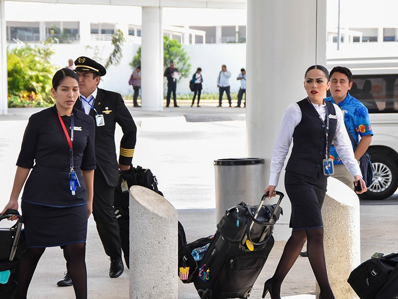El aeropuerto de Cancún, con 215 arribos para esta jornada