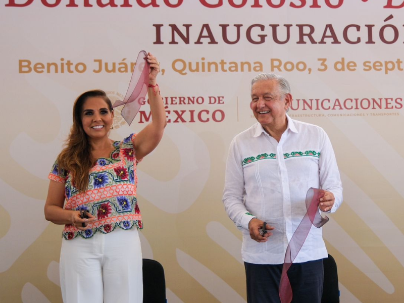 El nuevo bulevar Colosio es una realidad Mara Lezama