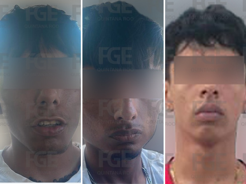 Fiscalía detiene a sujetos que golpearon a dos jóvenes en una fiesta de Cancún