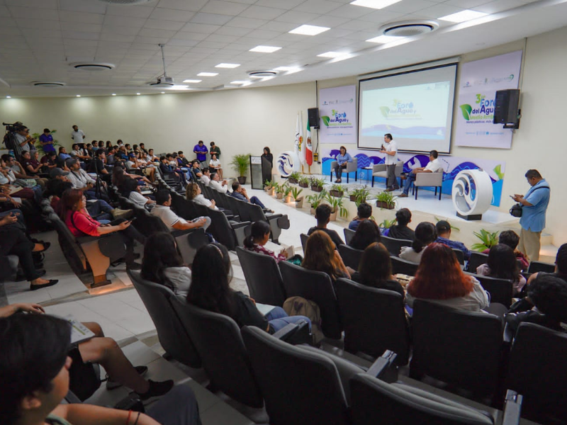 Promueve Aguakan temas ambientalistas durante el 3er Foro de Agua y Medio Ambiente