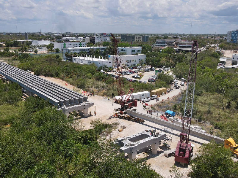 Avanza el Puente Nichupté y la avenida Chac Mool de Cancún, 29% cada uno