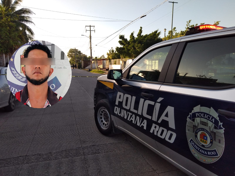 Violento individuo golpea y encierra a su pareja junto con su hija