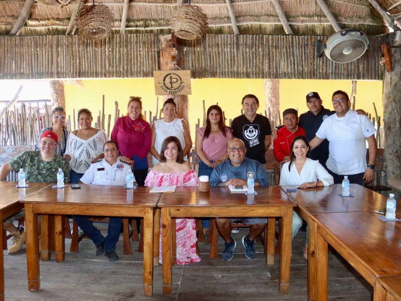 Restaurantes de Puerto Morelos.
