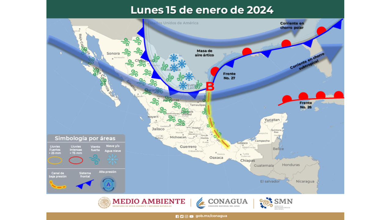 Pese a las lluvias, se esperan días calurosos con temperaturas máximas de 40 grados.