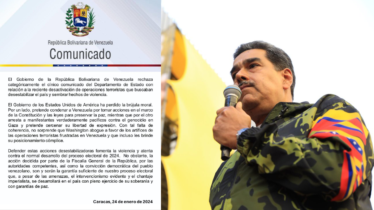 El Ministerio de Defensa comunicó que, siguiendo la orden del presidente constitucional de la República Bolivariana de Venezuela, se llevó a cabo el acto de degradación y expulsión de un grupo de profesionales militares.