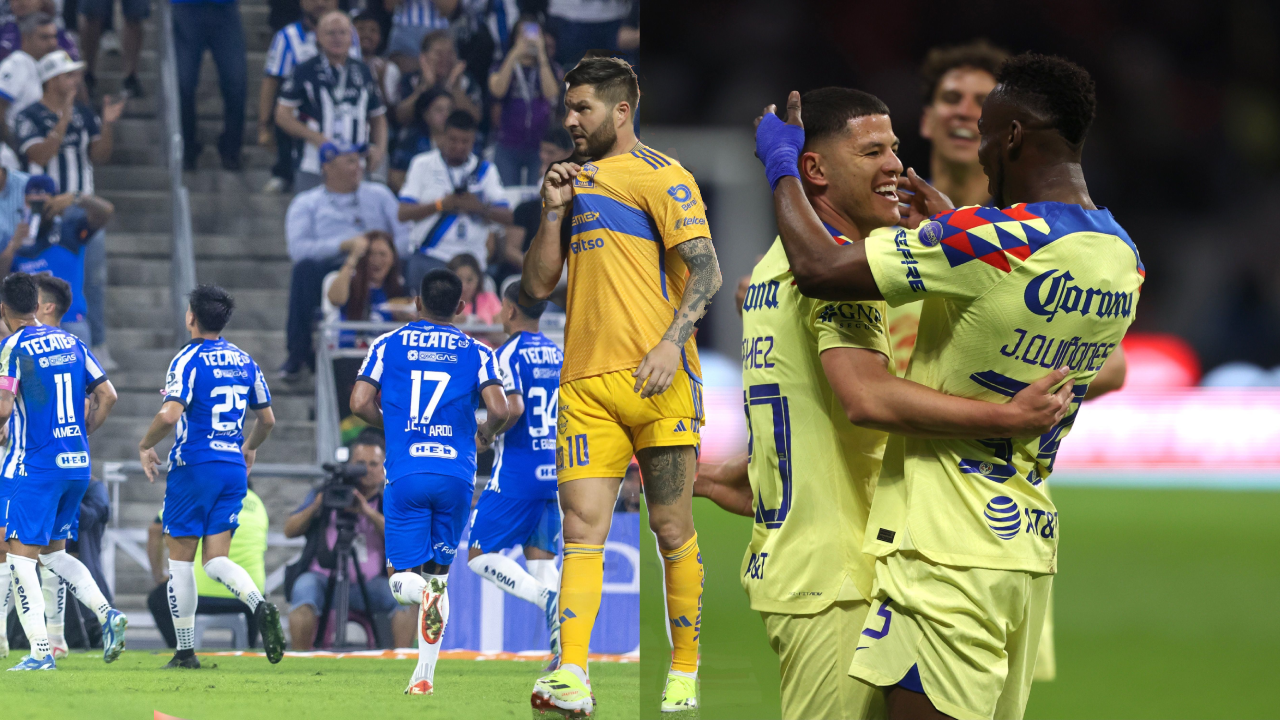 Tigres, Monterrey y América, entrarán en acción este miércoles al adelantar sus partidos correspondientes a la cuarta jornada del torneo Clausura-2024.