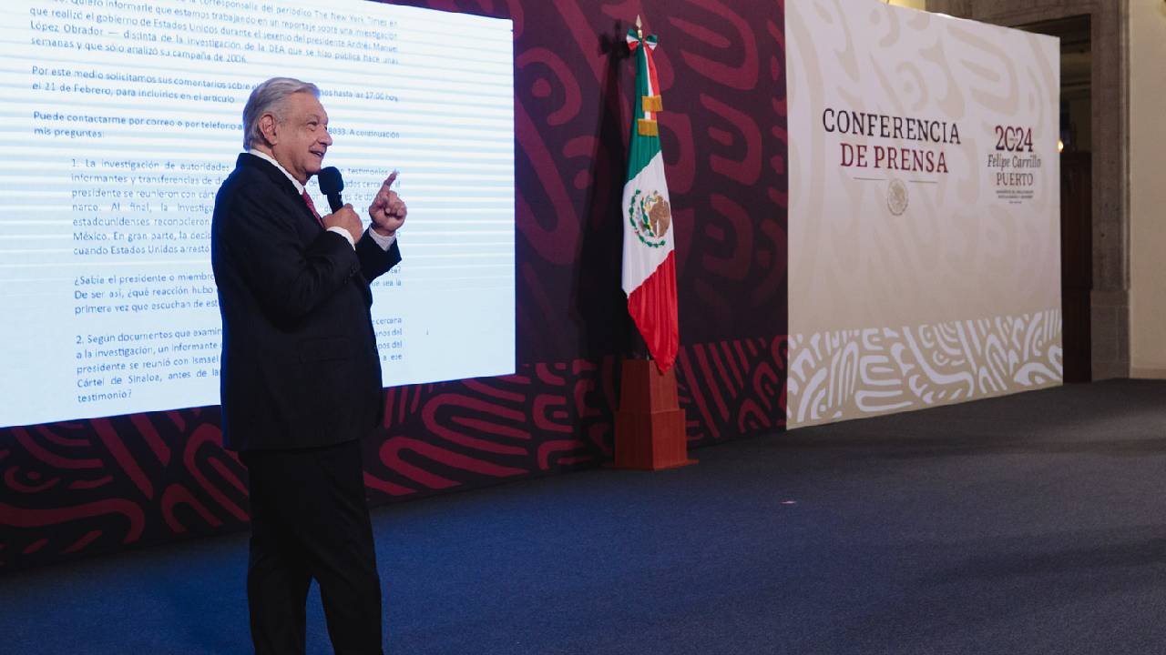 "El gobierno de Estados Unidos ahora va a tener que informar", dijo el mandatario en su habitual rueda de prensa.