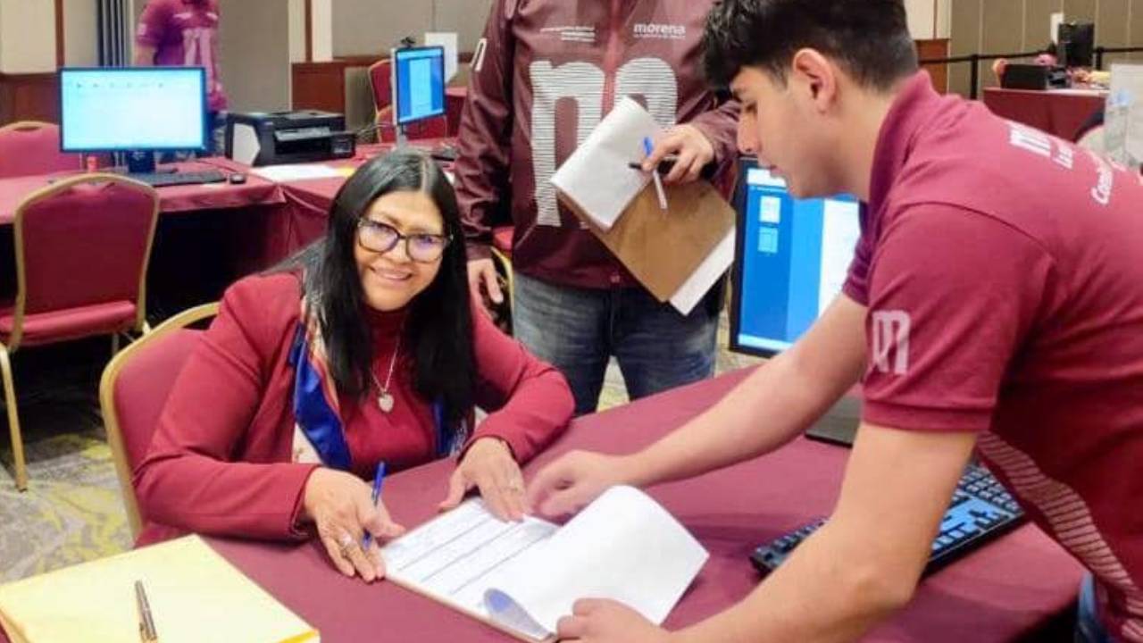 Mildred Ávila forma parte del grupo de morenistas registrados como candidatos por Morena.