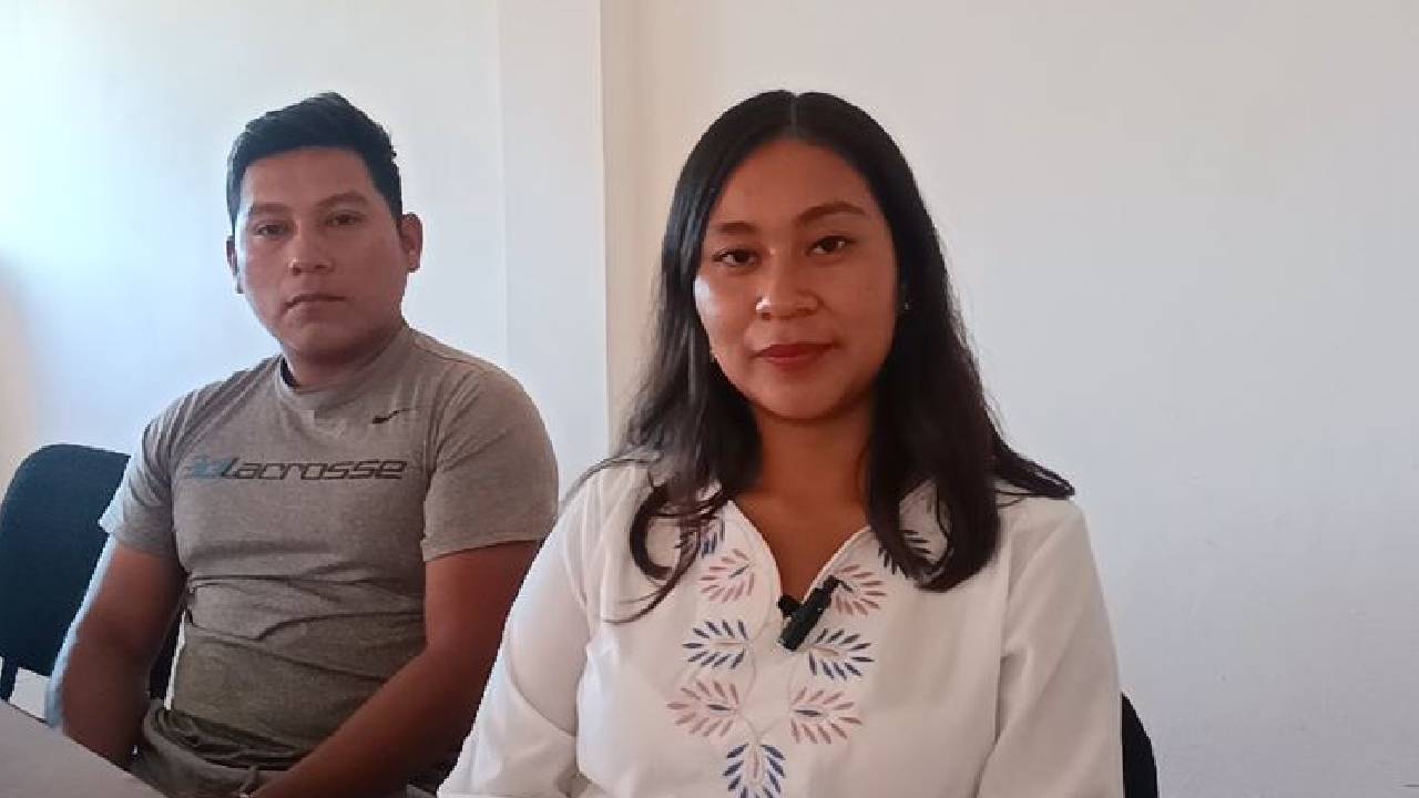 Yahaira Janel Alejo, encargada del albergue estudiantil "Felipe Carrillo Puerto", en Chetumal.