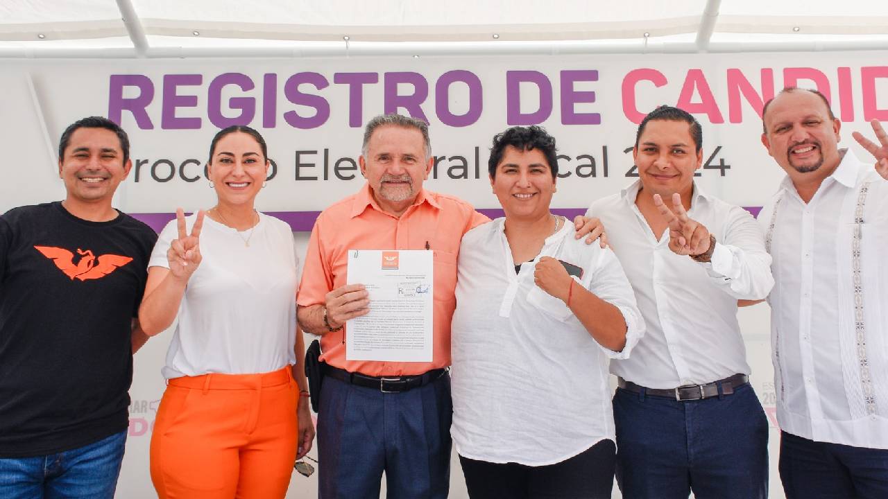 Registro de candidatos de MC a diputados plurinominales.