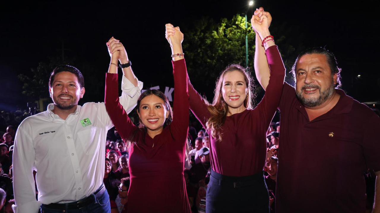 Atenea Gómez Ricalde busca un segundo periodo como presidenta municipal de Isla Mujeres.
