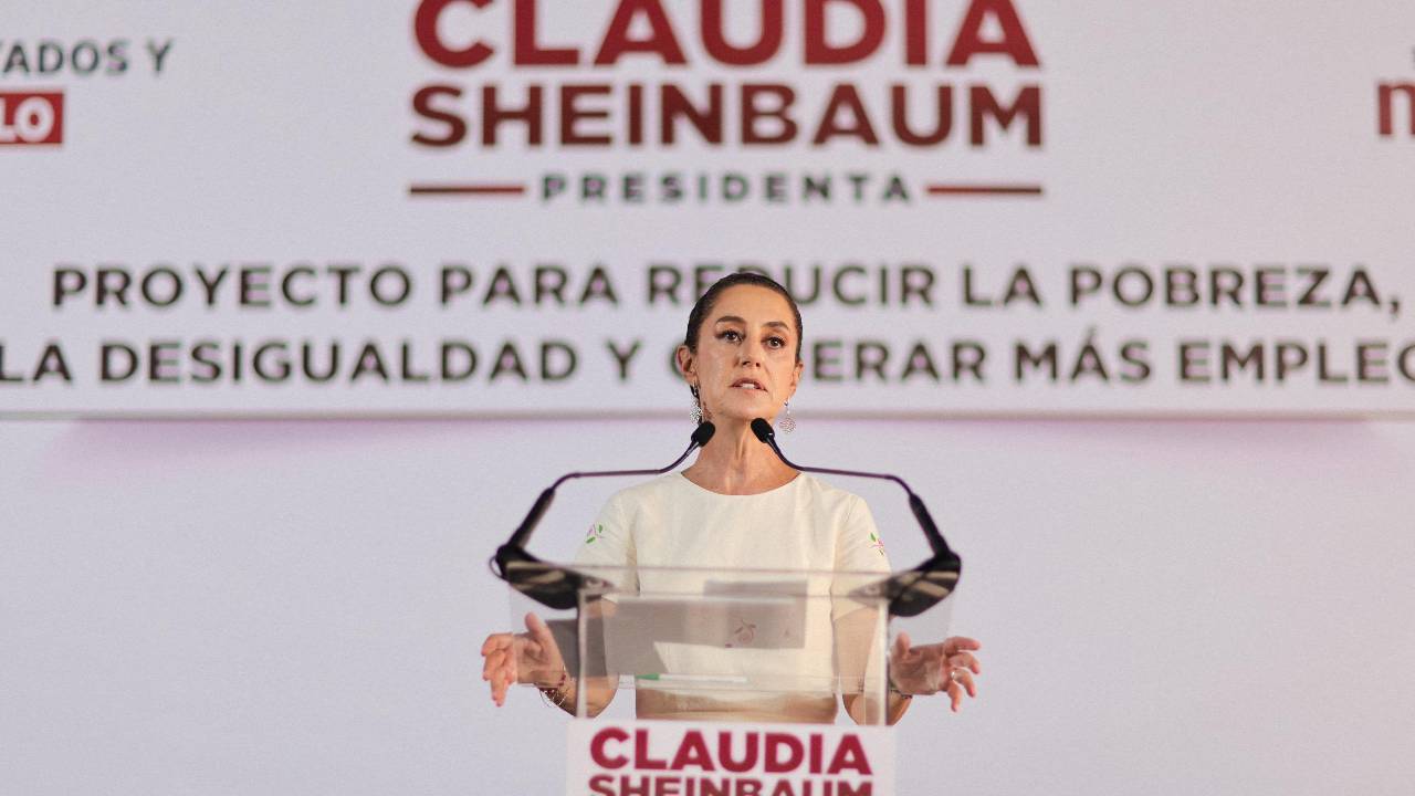 Claudia Sheinbaum, desde Tuxpan, Veracruz.