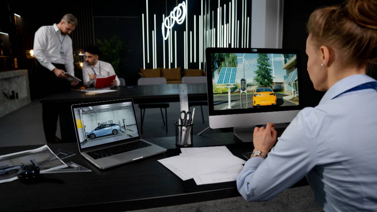 Aspecto del uso de tecnologías de videovigilancia para seguridad en las empresas.