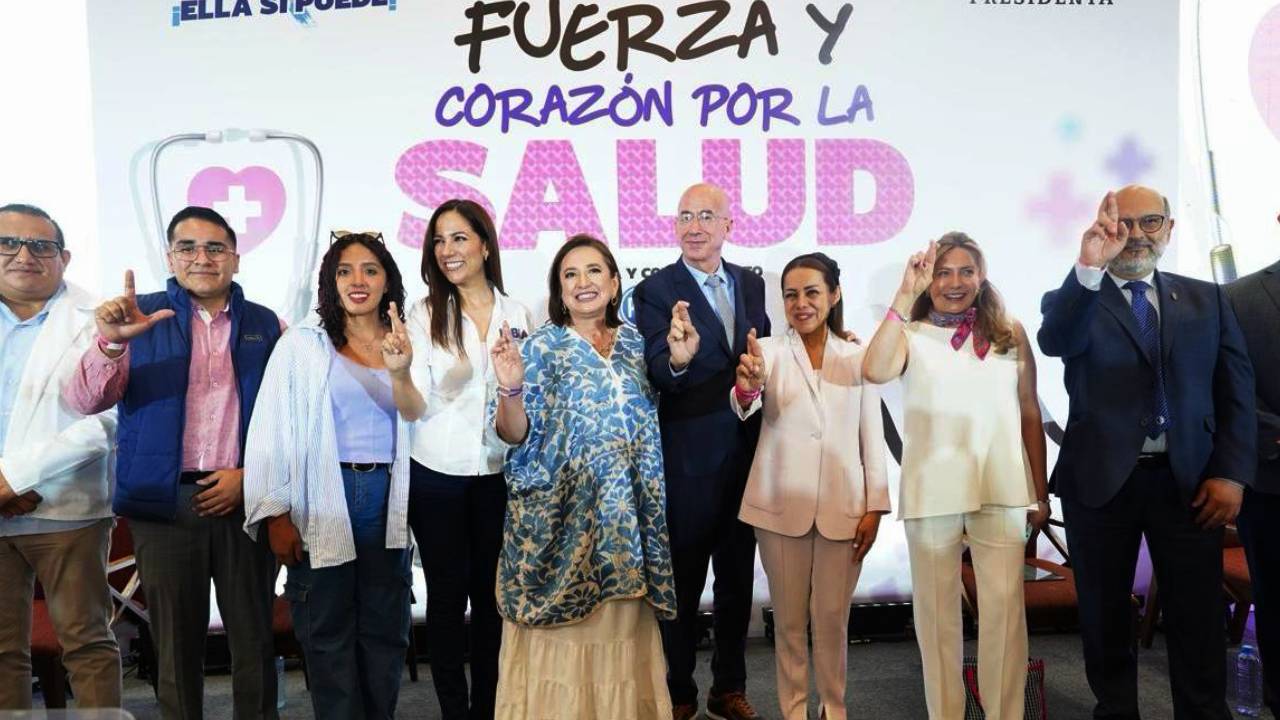 Presentación del Plan de Salud 2024-2030 de la candidata presidencial, Xóchitl Gálvez.
