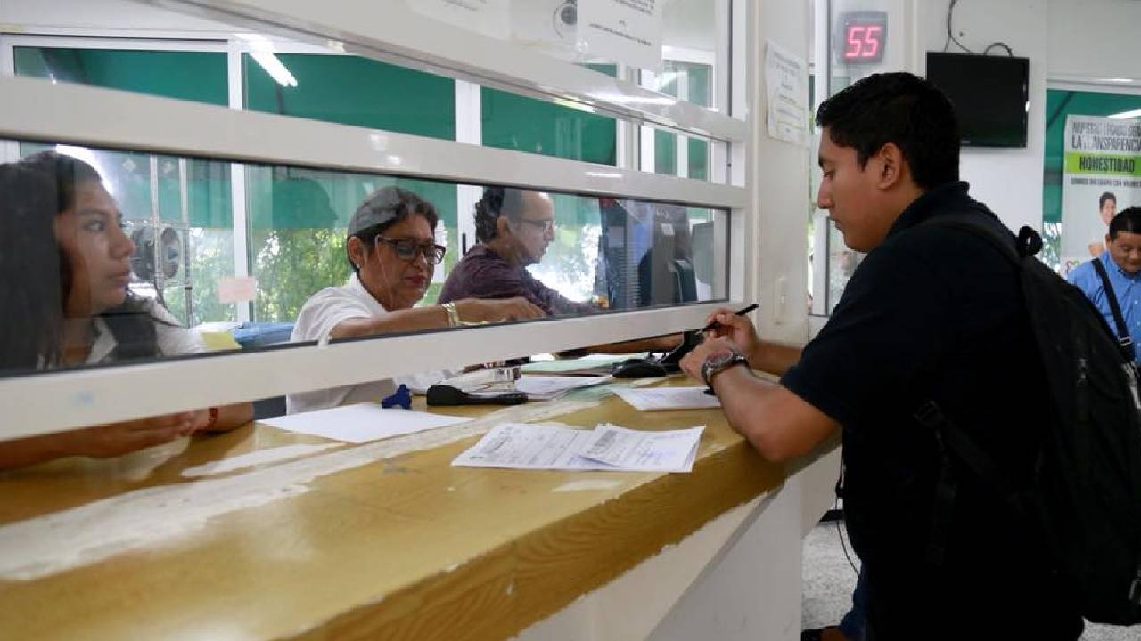 Cierre de módulos en Cancún