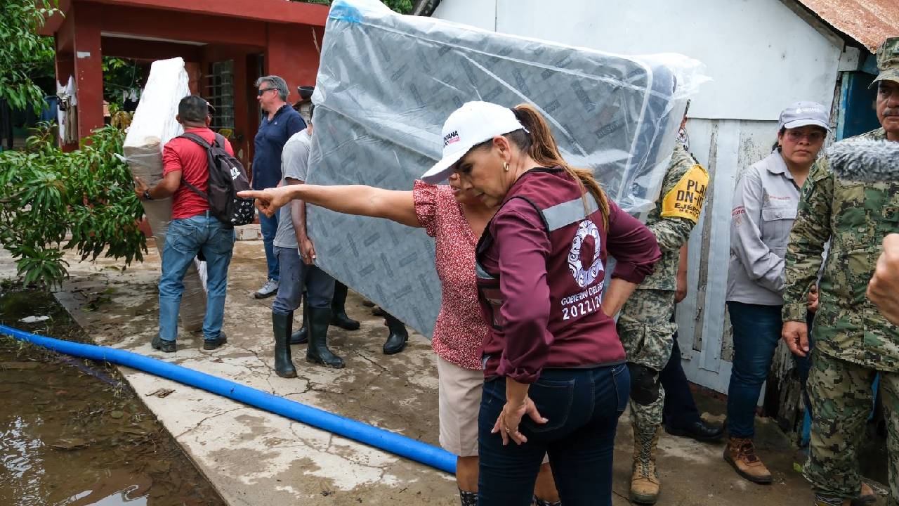 Mara Lezama anuncia fondo para emergencias.