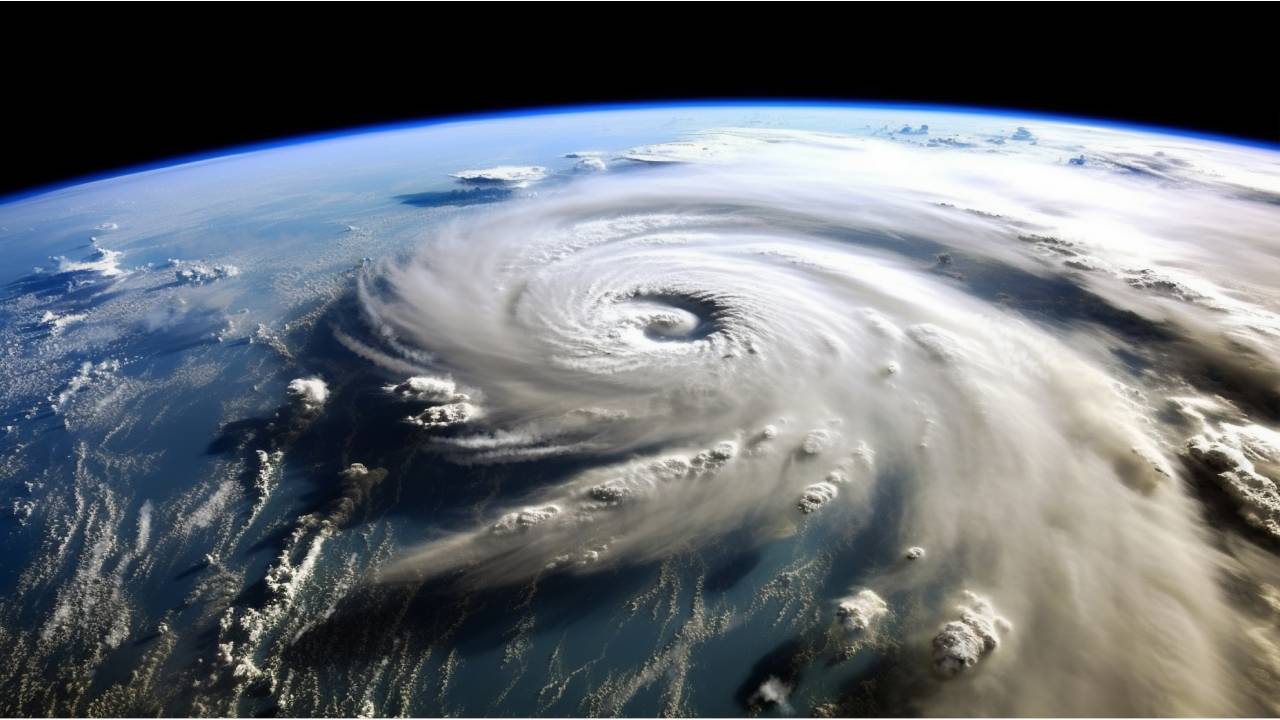 Imagen ilustrativa de un posible huracán.