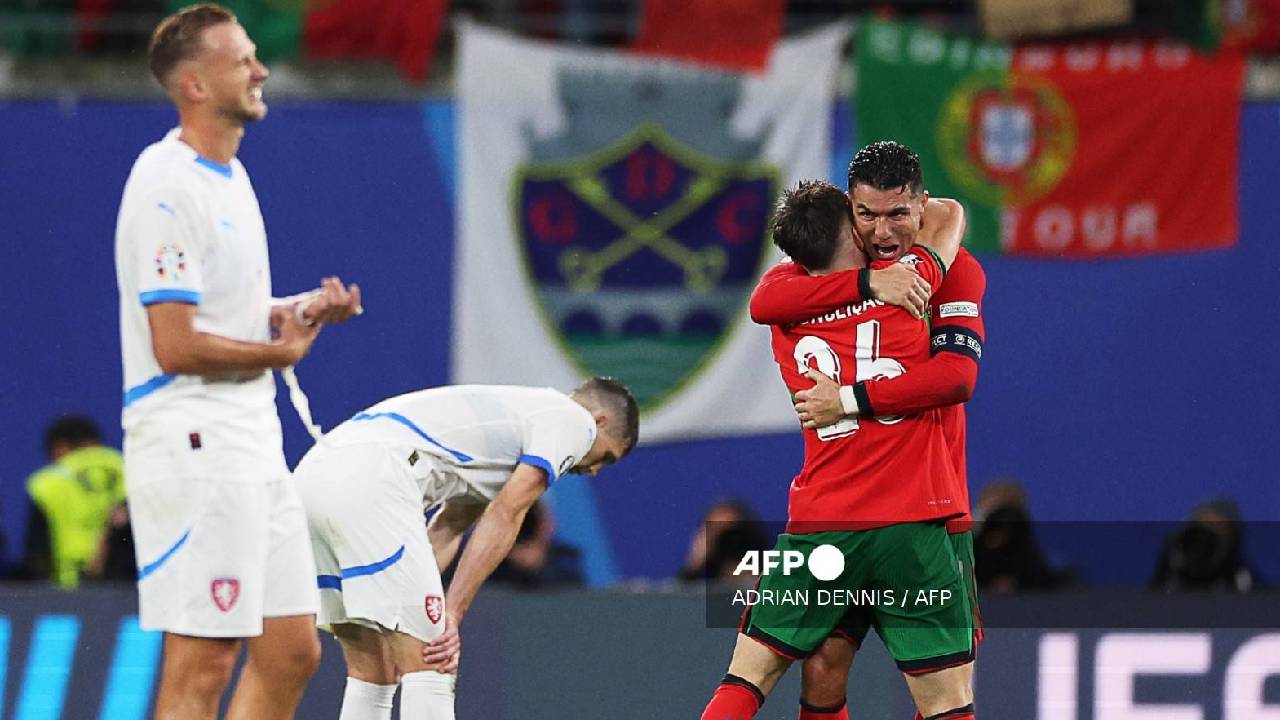 Portugal derrotó a la República Checa.
