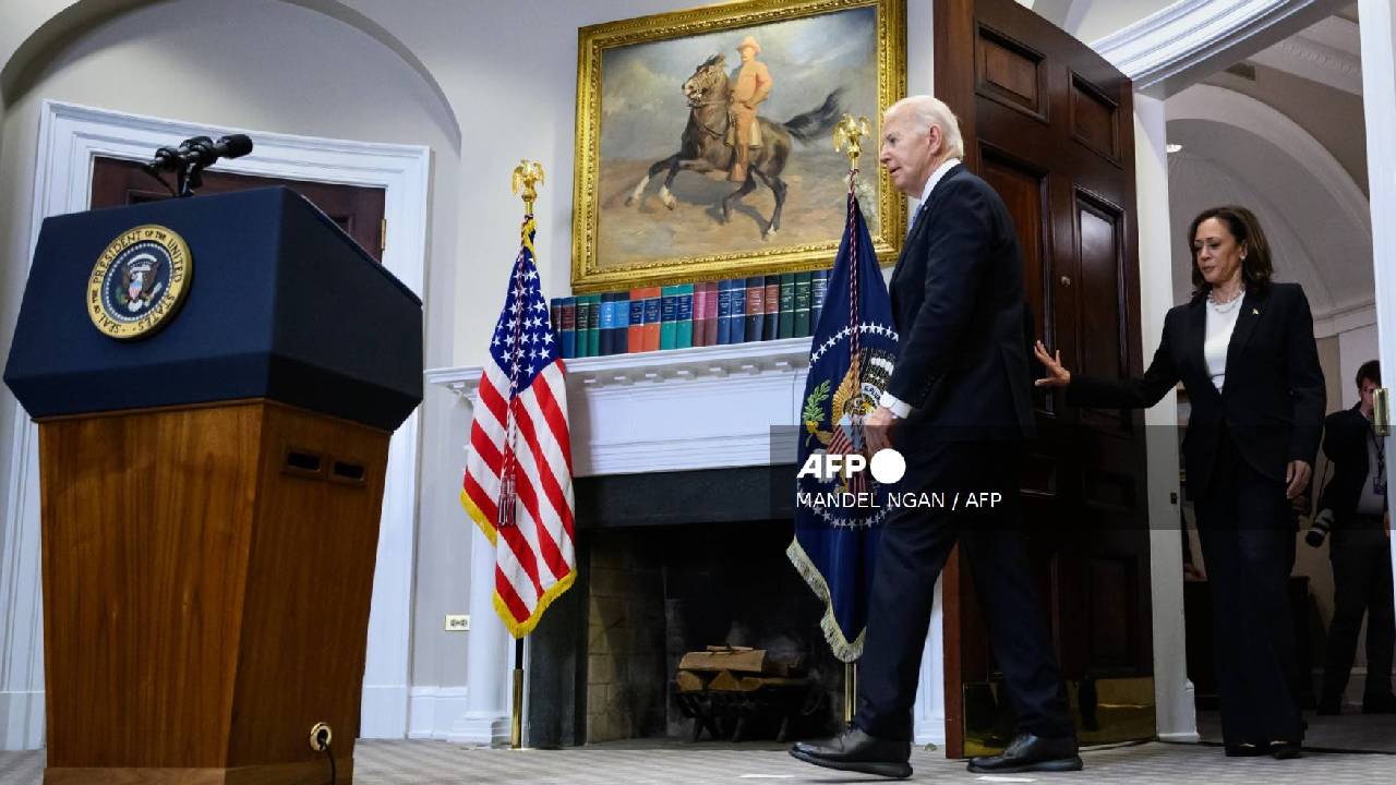 Joe Biden abordó el tema del intento de asesinato contra Trump.