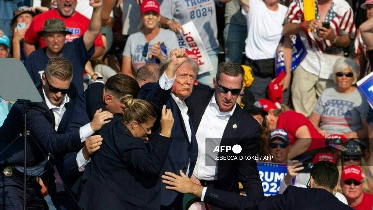 Evacúan a Donald Trump de mitin en Pensilvania.