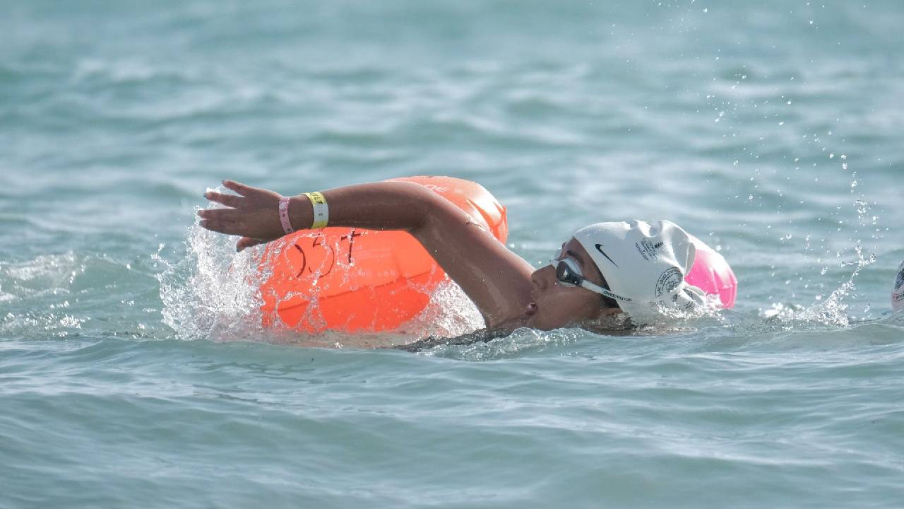 Natación tiene muchos beneficios.