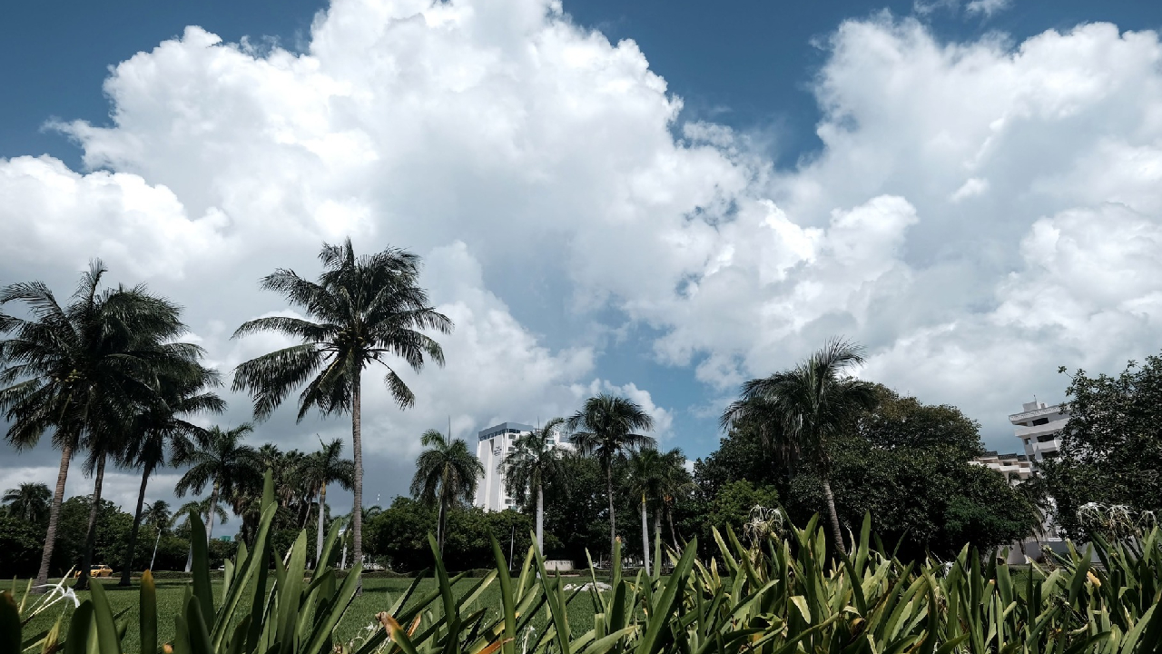 El clima será caluroso con lluvias.