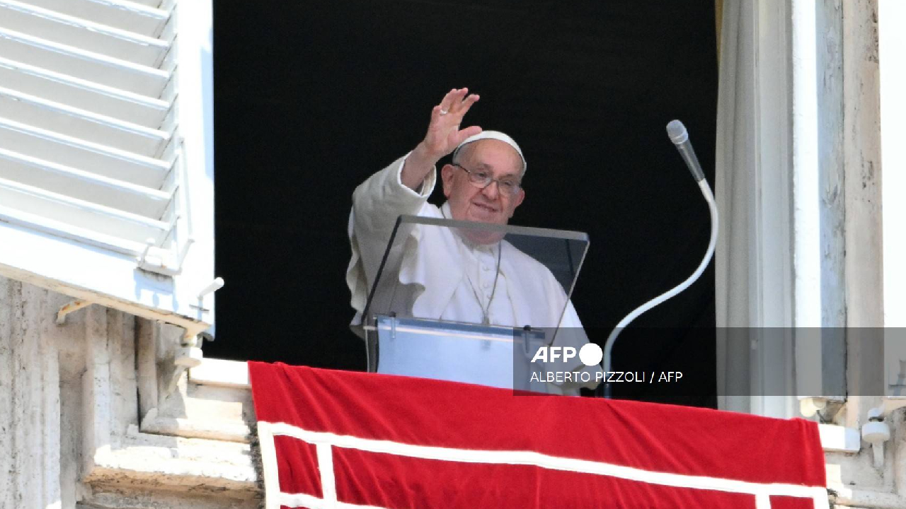 El papa abogó por la paz en Venezuela.