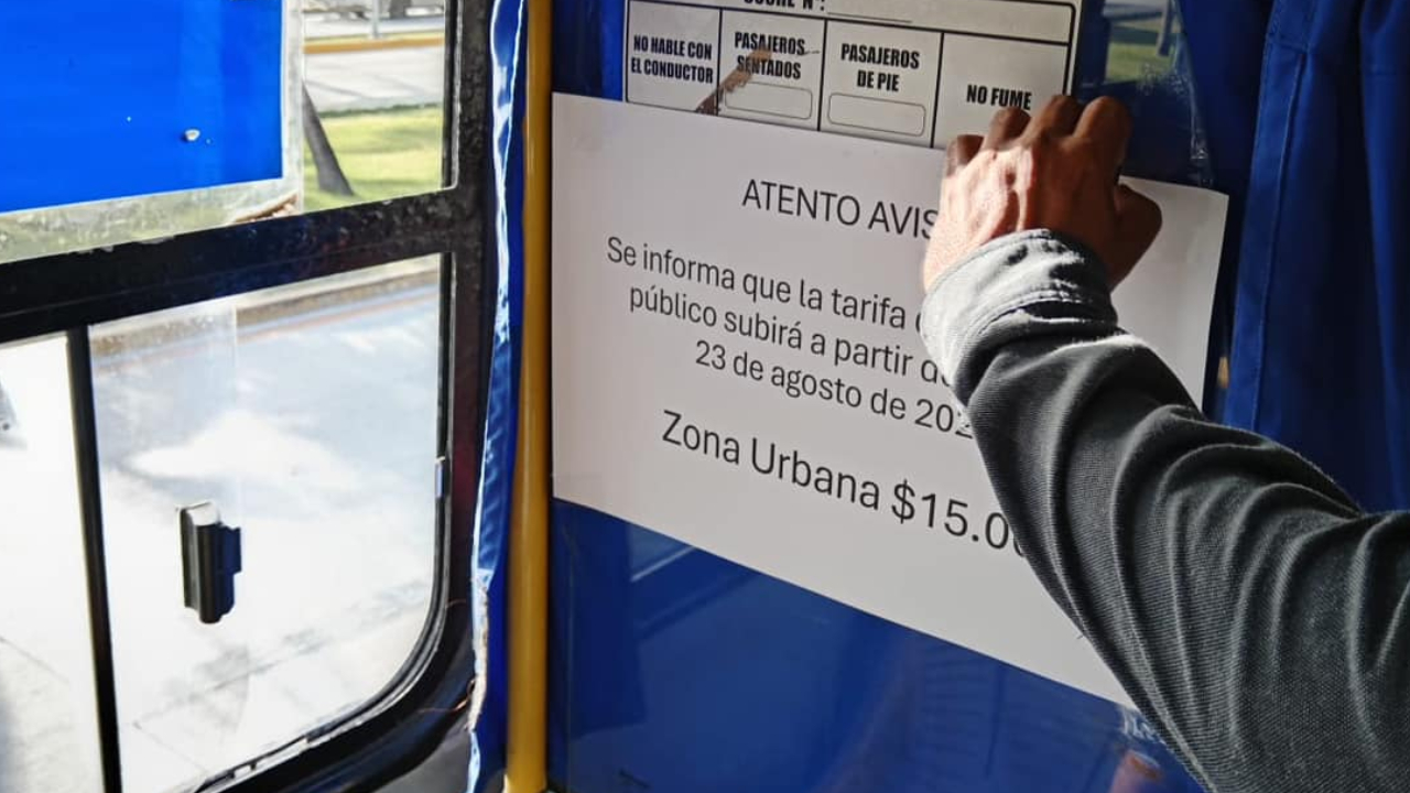 Los transportistas anunciaron el inminente ajuste en las tarifas del transporte público.