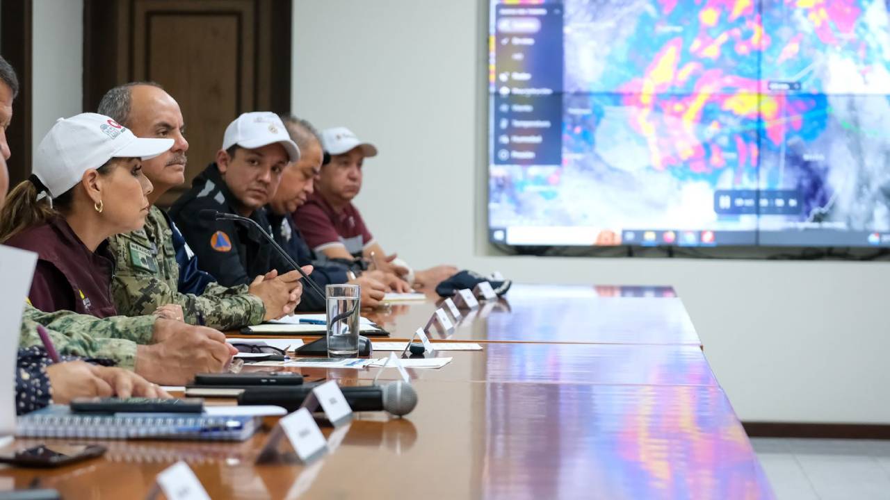 Sesión Extraordinaria del Consejo Estatal de Protección Civil.