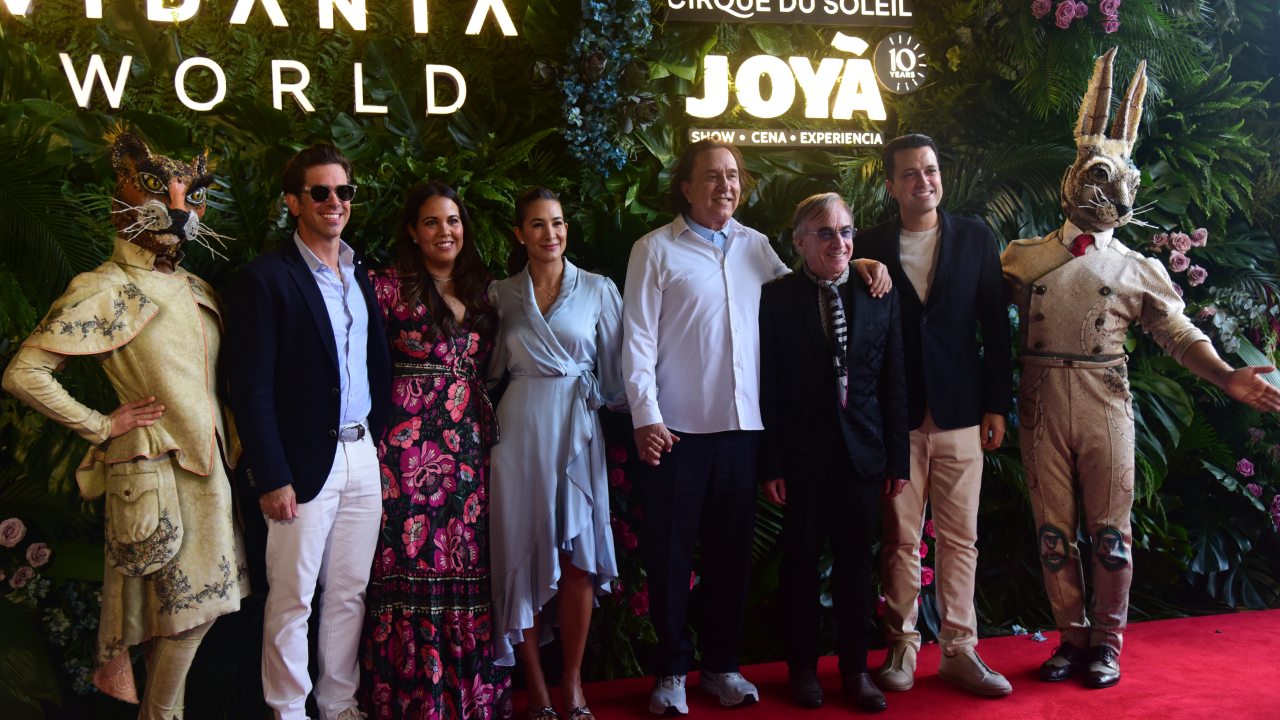 Propietarios y directivos de Grupo Vidanta, en la alfombra roja.