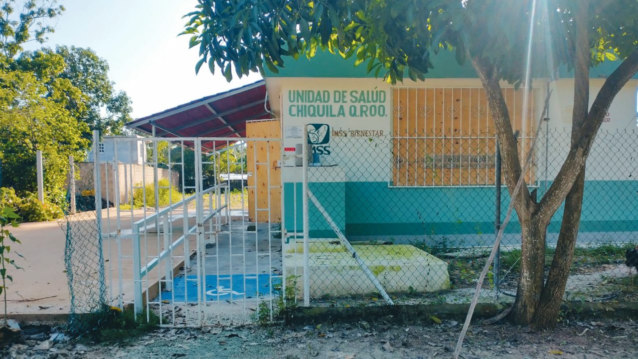 Hospital en Chiquilá.