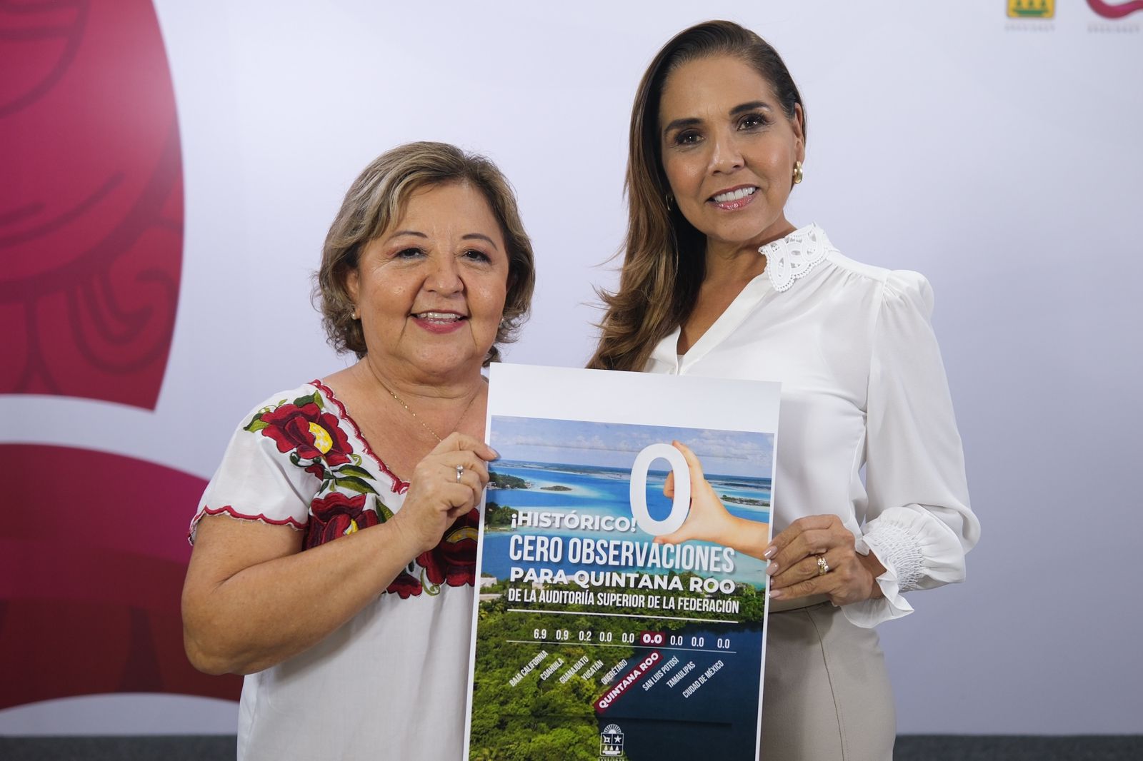 Quintana Roo brilla en transparencia.