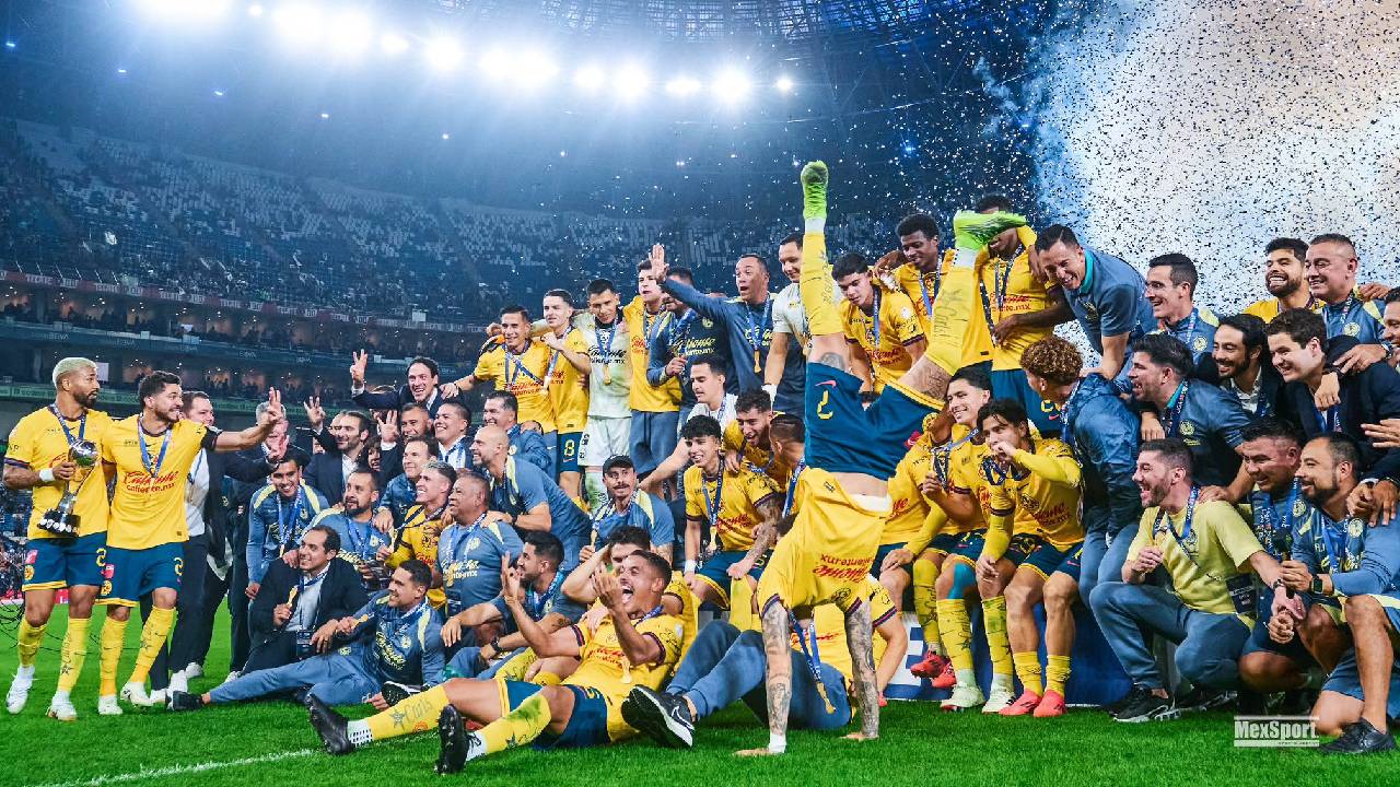 América tricampeón. Y va por más.
