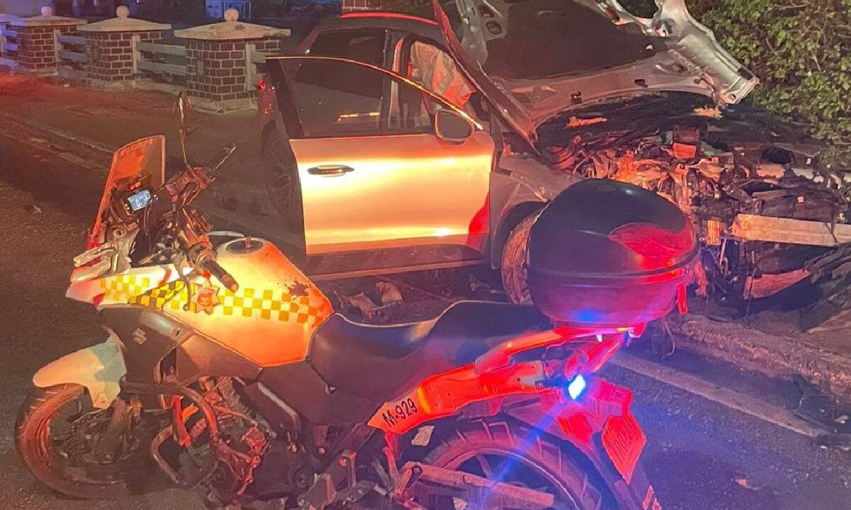 Lluvias y accidentes en Cancún.