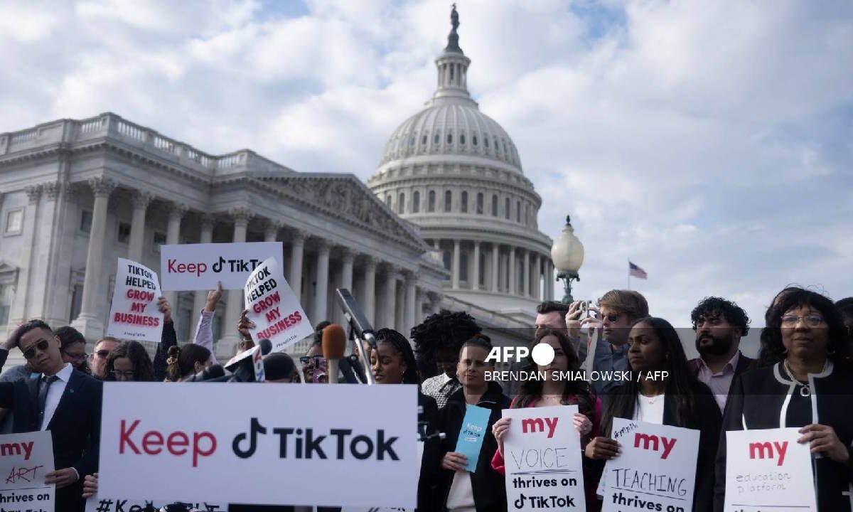 TikTok agoniza en Estados Unidos.