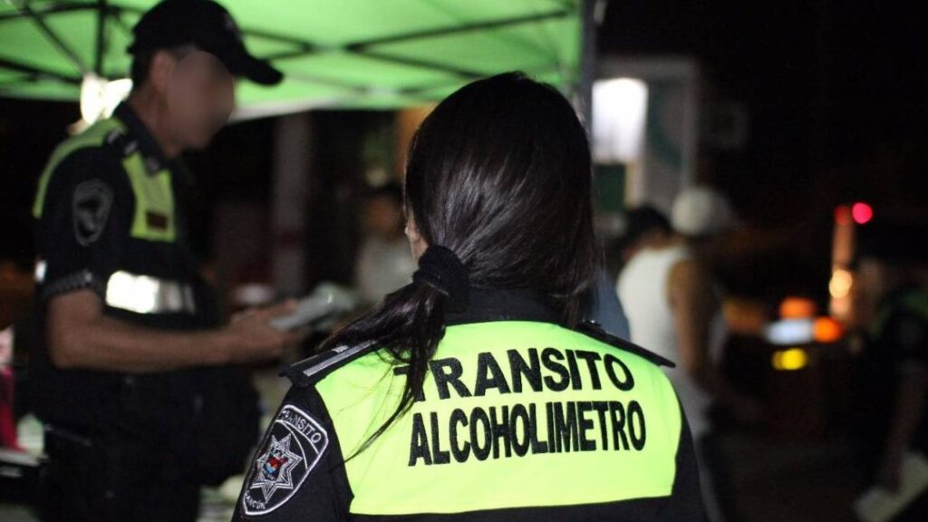 Últimas noticas. Alcoholímetro en Cancún.