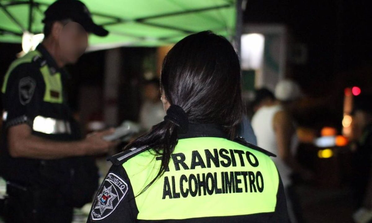 Últimas noticas. Alcoholímetro en Cancún.