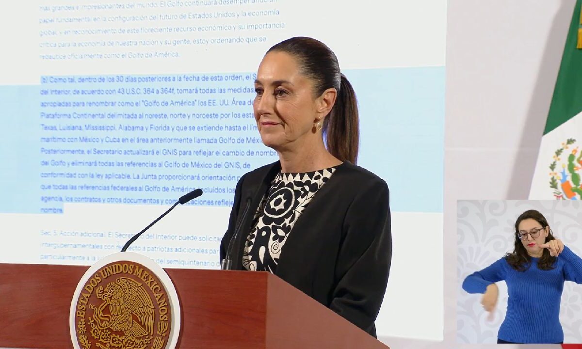 Claudia Sheinbaum responde al Trump.