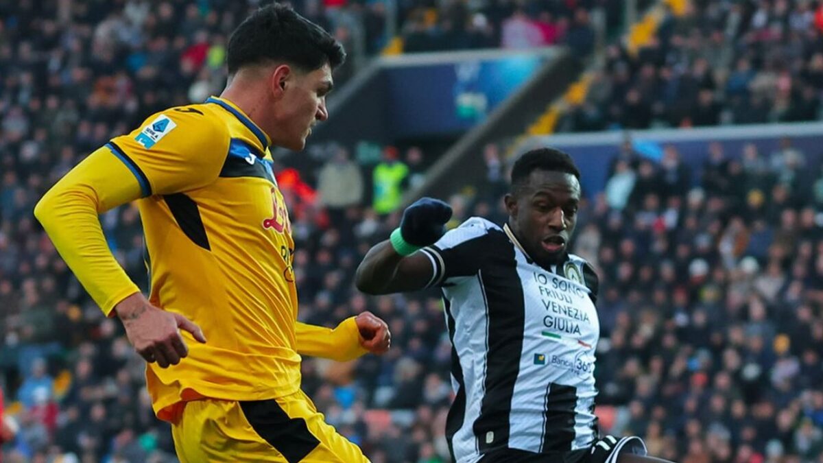 Atalanta contra el Udinese,