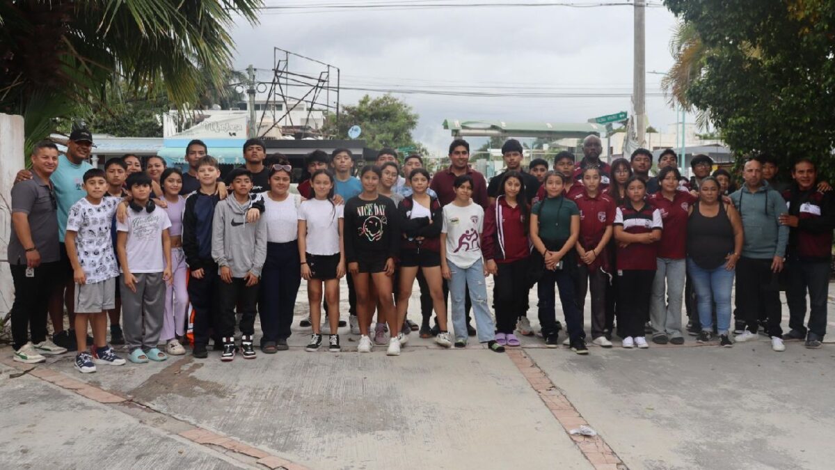 Atletas de Quintana Roo listos para el campeonato nacional.