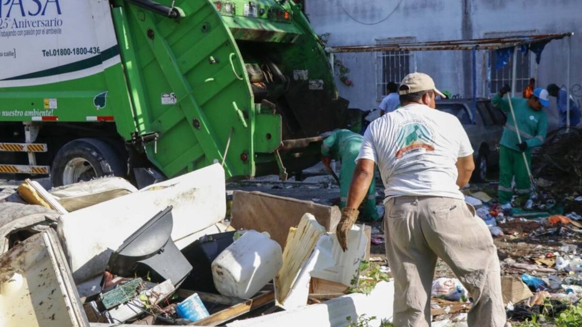 Recolección de basura.