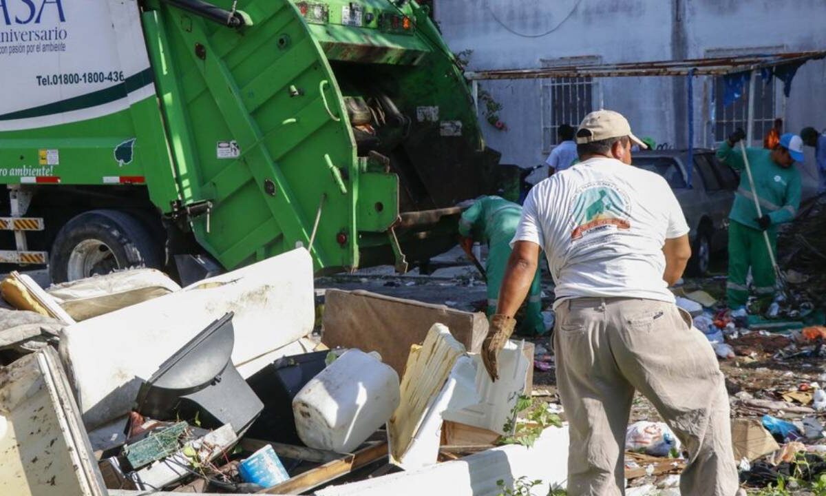 Recolección de basura.
