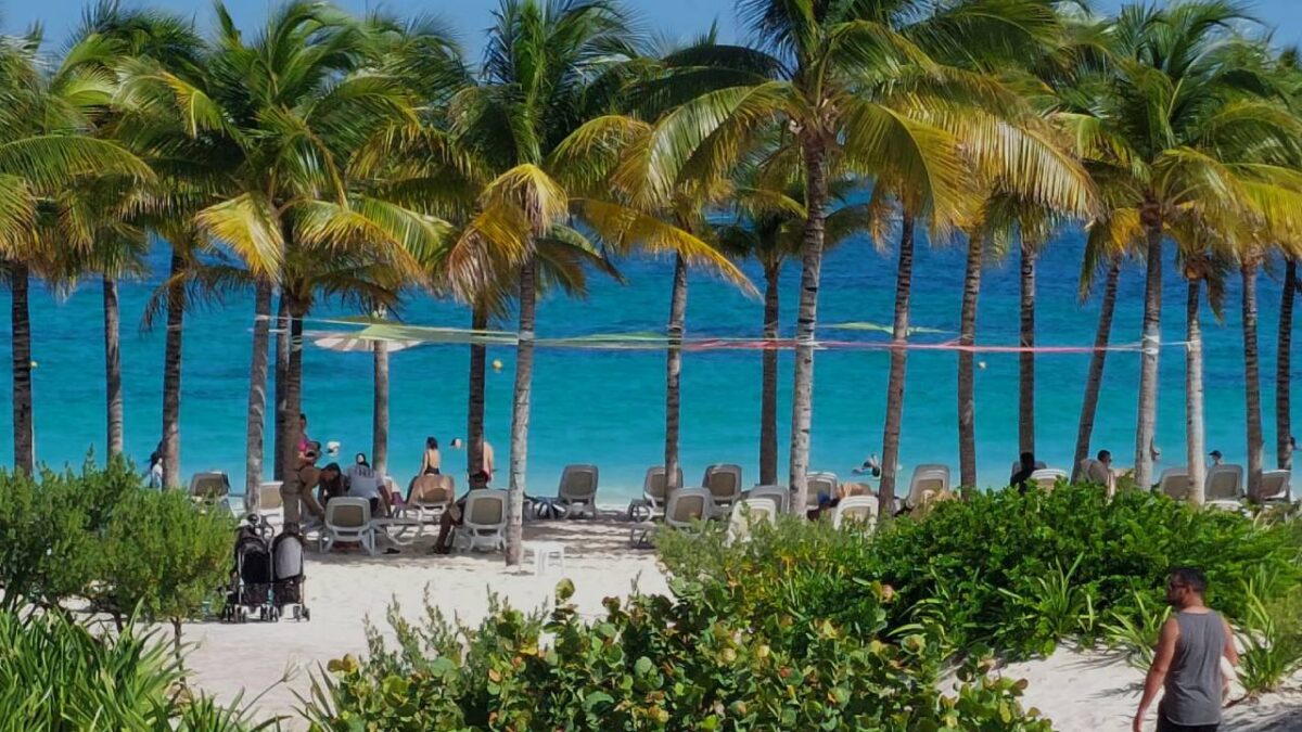 Playa del Caribe Mexicano.